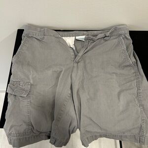 Gray Cargo Men Shorts